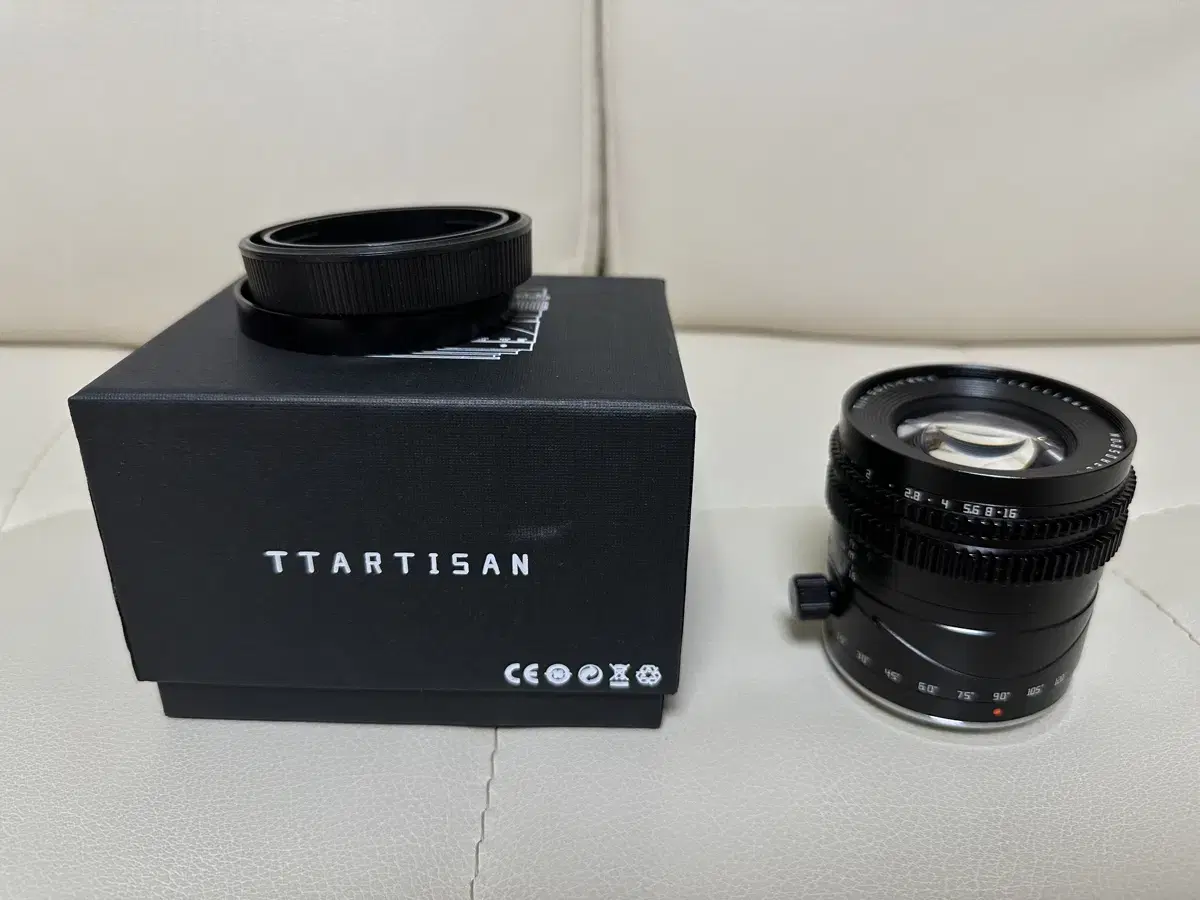 TTartisan 50mm f1.4 틸트렌즈 캐논RF마운트